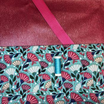 Canvas, Garden Stories by Emjo-Design, Mint mit Kombinationsmaterial